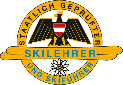 Abzeichen staatlich geprüfter Skilehrer und Skiführer